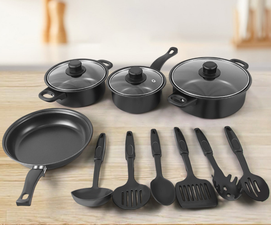 SET DE 13 PIEZAS PARA COCINAR COMO UN PROFESIONAL