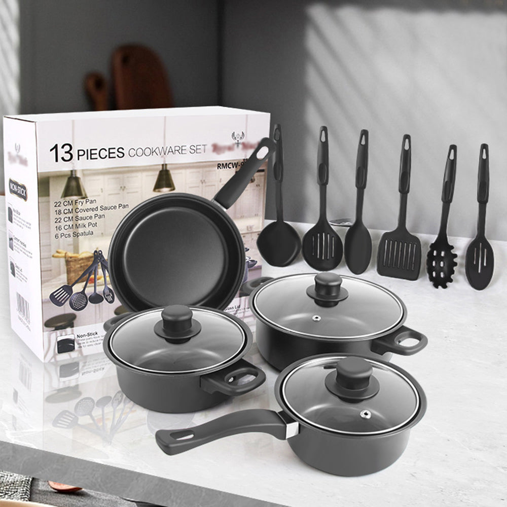 SET DE 13 PIEZAS PARA COCINAR COMO UN PROFESIONAL